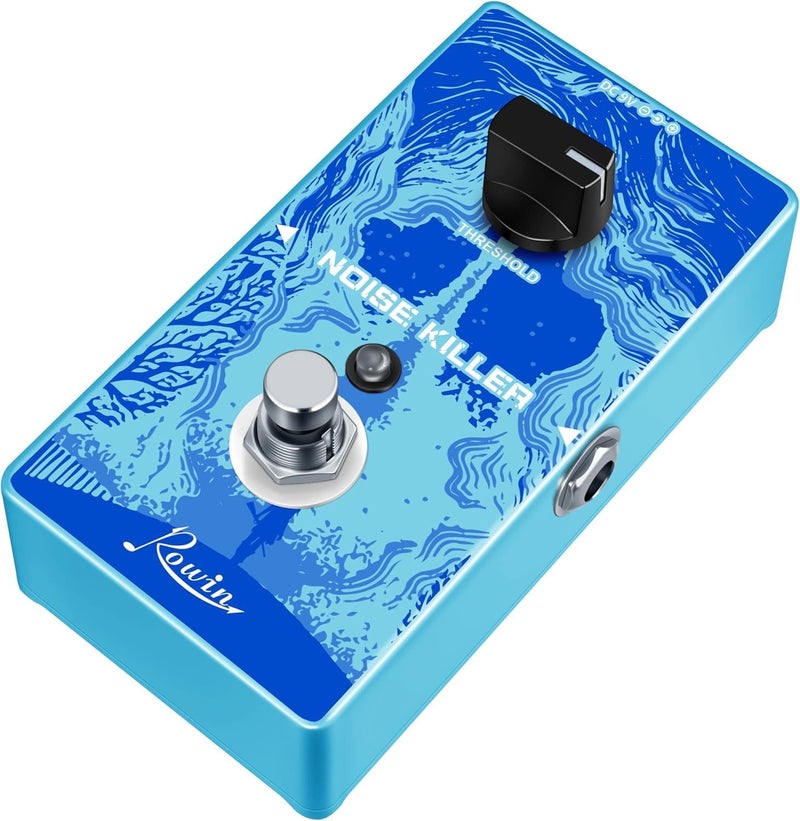 IOppWin Rowin RE-03 Noise Killer Guitar/Bass Noise Reduction Pedal - Threshold Control, True Bypass, Studio-Grade Noise Suppression - Image 4